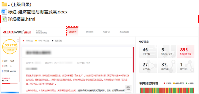 早检测AIGC检测报告_上传示例图